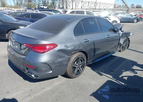 2024 Mercedes-Benz C 300 from USA, damaged, VIN W1KAF4GB0RR199714